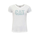 Remera Mujer Logo Tm Graphic Tee Blanco Cat
