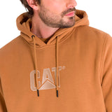 Buzo Unisex Fleece Cat Logo Pull Marron Cat