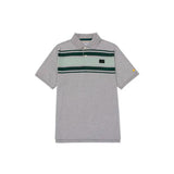 Remera Hombre Cat Logo Jersey Polo Gris Cat
