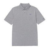 Remera Hombre Cat Logo Pique Polo Gris Cat