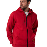 Buzo Hombre Fleece Cat Patch Ful Rojo Cat
