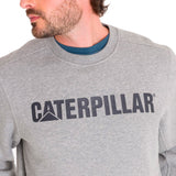Buzo Unisex Caterpillar Logo Cre Gris Cat