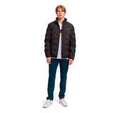 Chaqueta Hombre Bonded Medium Weight Negro Cat