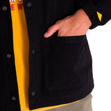 Chaqueta Hombre Snap Front Coach Jac Negro Cat