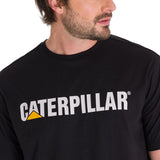 Remera Unisex Caterpillar Logo Tee Negro Cat