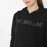 Buzo Mujer Fleece Caterpillar P Negro Cat