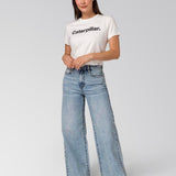 Remera Mujer Rg Crop Graphic Tee Cat