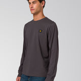 Remera Hombre Cat Patch L/S Tee Negro Cat