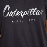 Remera Mujer Cat Script V Neck Te Negro Cat