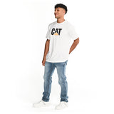 Jeans Hombre Triblend Stretch Denim Slim Gris Cat