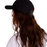 Gorro Mujer Logo Leather Patch H Negro Cat