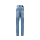 Jeans Hombre Triblend Stretch Denim Straight Gris Cat