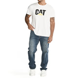 Jeans Hombre Triblend Stretch Denim Straight Gris Cat