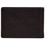 Billetera Unisex Sydney Leather Walle Negro Cat