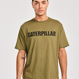 Remera Unisex Caterpillar Logo Tee Verde Cat