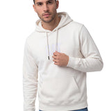 Buzo Hombre Fleece Cat Logo Pull Blanco Cat