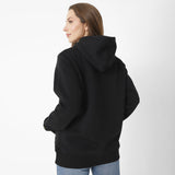 Buzo Unisex Fleece Cat Logo Pull Negro Cat