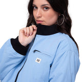 Chaqueta Mujer W Nylon Bomber Jacke Azul Cat