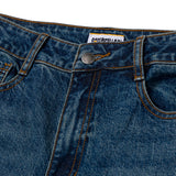 Jeans Mujer Denim Wide Leg Azul Cat