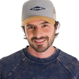 Gorro Hombre Diamond 7-Panel Mesh Gris Cat