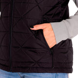 Chaleco Mujer W Mediumweight Insul Negro Cat
