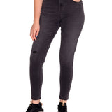 Jeans Mujer Triblend Stretch Den Gris Cat