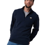 Polar Hombre Microfleece Qtr Zip Azul Cat