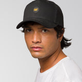 Gorro Hombre 5 Panel Logo Promo H Negro Cat