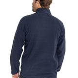 Polar Hombre Microfleece Qtr Zip Azul Cat