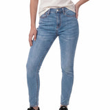 Jeans Mujer Stretch Denim Mid Indigo Cat