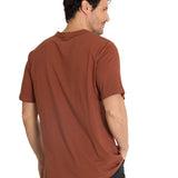 Remera Hombre Heavyweight Roam Fre Marron Cat