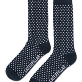 Medias Hombre Aop Crew Sock Azul Cat