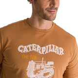 Remera Hombre Heritage The Ten Tee Marron Cat