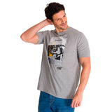 Remera Hombre Everyday Workwear Gr Gris Cat