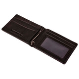 Billetera Unisex Sydney Leather Walle Negro Cat