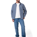 Camisa Hombre Lightweight Relaxed Gris Cat