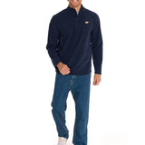 Polar Hombre Microfleece Qtr Zip Azul Cat