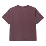Remera Mujer Boxy Heavyweight Emb Violeta Cat