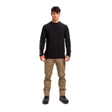 Remera Manga Larga Hombre Lightweight Cooling Negro Cat