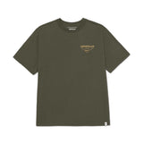 Remera Hombre Heritage Peoria Grap Verde Cat