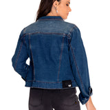 Chaqueta Mujer Foundation Denim Jac Azul Cat