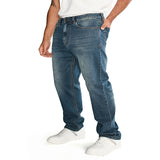 Jeans Hombre Triblend Stretch Denim Straight Gris Cat