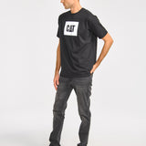 Remera Hombre Reflective Cat Logo Negro Cat
