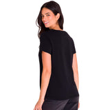 Remera Mujer Caterpillar Metallic Negro Cat