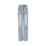 Jeans Mujer Triblend Stretch Den Celeste Cat