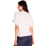 Remera Mujer Boxy Heavyweight Her Beige Cat