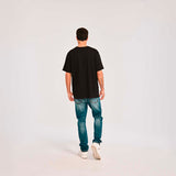 Remera Unisex Caterpillar Logo Tee Negro Cat