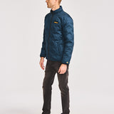 Chaqueta Hombre Bonded Medium Weight Azul Cat