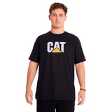 Remera Unisex Cat Logo Tee Negro Cat
