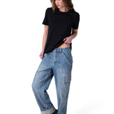 Remera Mujer Cat Logo Tee Cat